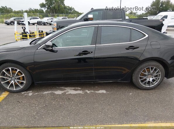 19UUB2F50GA000421 2016 ACURA TLX Черный Панорамный вид салона 360°