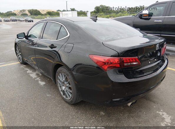 19UUB2F50GA000421 2016 ACURA TLX Черный Задняя левая четверть