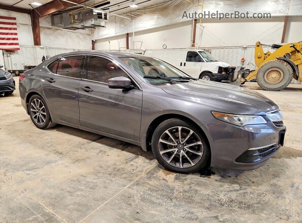 19UUB2F51HA005032 2017 ACURA TLX Серый Передняя правая четверть