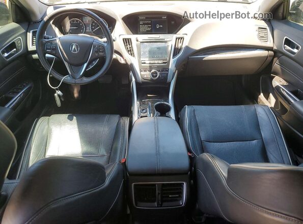 19UUB2F55JA007193 2018 ACURA TLX Синий Вид панели приборов