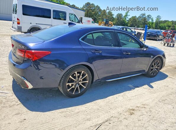 19UUB2F55JA007193 2018 ACURA TLX Синий Задняя правая четверть