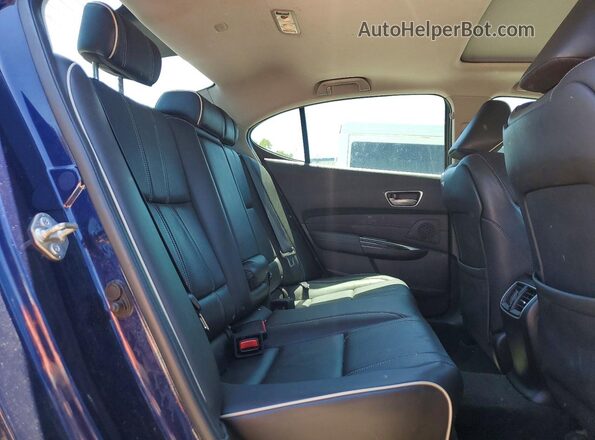 19UUB2F55JA007193 2018 ACURA TLX Синий Вид задних сидений