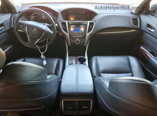 19UUB2F56GA009611 2016 ACURA TLX Silver Dashboard view
