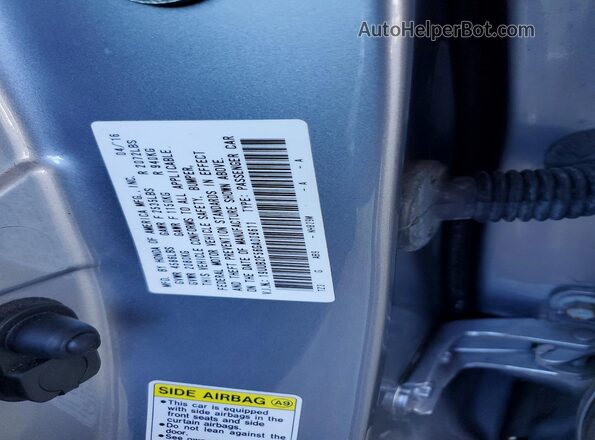 19UUB2F56GA009611 2016 ACURA TLX Silver Engine compartment view