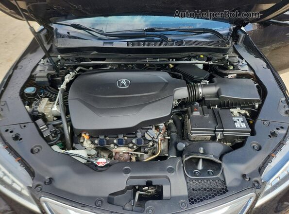 19UUB2F57GA011691 2016 ACURA TLX Brown Rear interior view