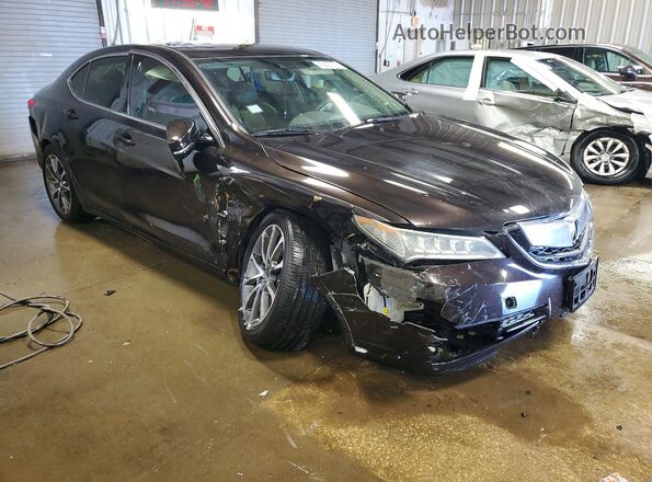 19UUB2F57HA004547 2017 ACURA TLX Black Przód prawy