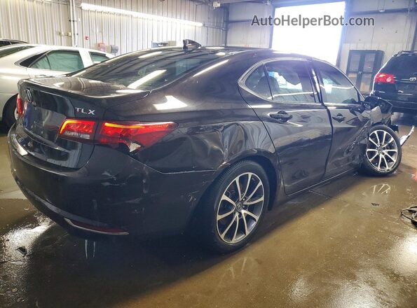 19UUB2F57HA004547 2017 ACURA TLX Black Tył prawy