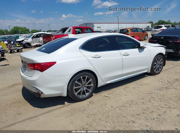 19UUB2F58JA012646 2018 ACURA TLX Белый Задняя правая четверть