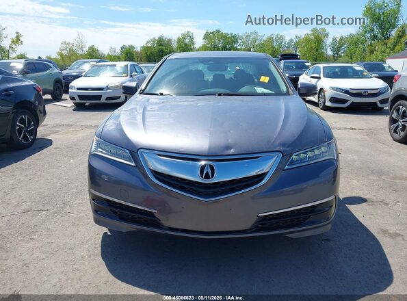 19UUB2F59HA004663 2017 ACURA TLX Gray Widok zestawu wskaźników