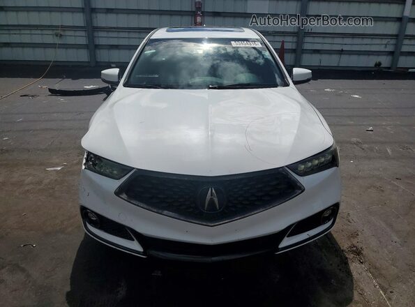 19UUB2F60JA004789 2018 ACURA TLX Белый Вид спереди
