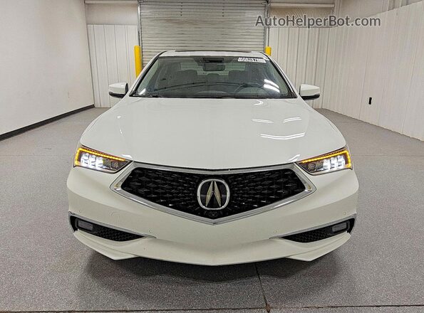 19UUB2F77JA008623 2018 ACURA TLX White წინა ხედი