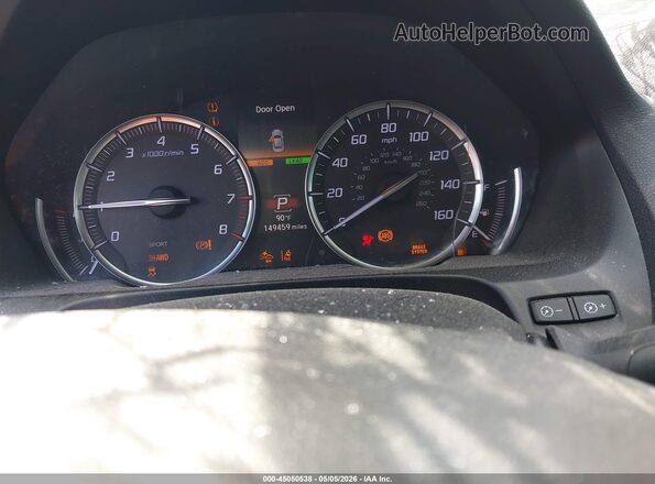 19UUB3F35KA000816 2019 ACURA TLX Blue Widok tylnych siedzeń