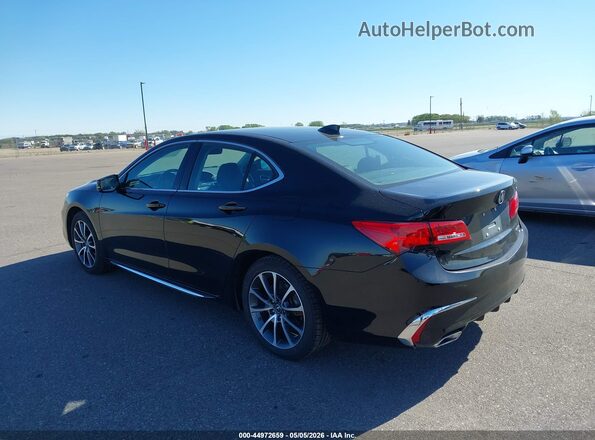 19UUB3F53JA005738 2018 ACURA TLX Черный Задняя левая четверть