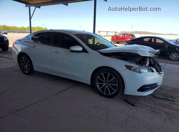 19UUB3F54HA002096 2017 ACURA TLX Белый Передняя правая четверть