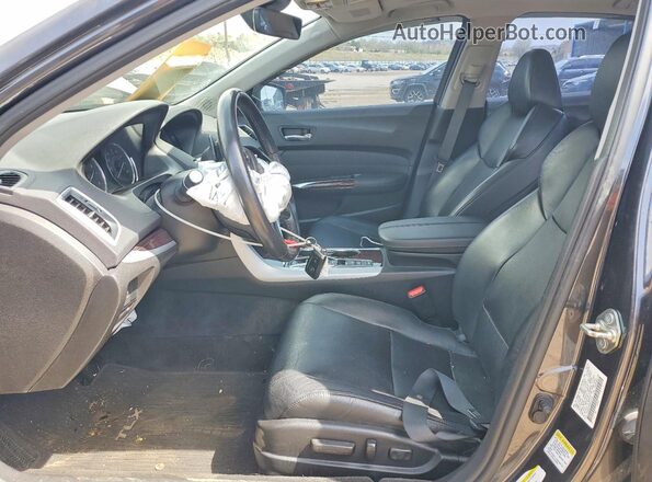 19UUB3F5XGA004238 2016 ACURA TLX Серый Вид салона спереди