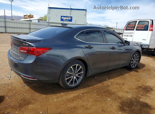 19UUB3F5XGA004238 2016 ACURA TLX Серый Задняя правая четверть