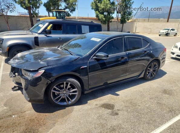 19UUB3F61KA000130 2019 ACURA TLX Черный Передняя левая четверть