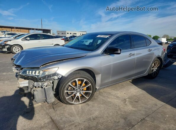 19UUB3F79HA002192 2017 ACURA TLX Серебряный Передняя левая четверть