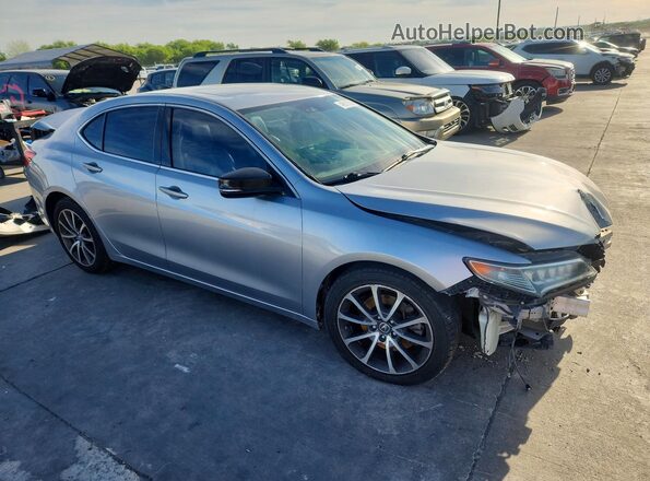 19UUB3F79HA002192 2017 ACURA TLX Серебряный Передняя правая четверть