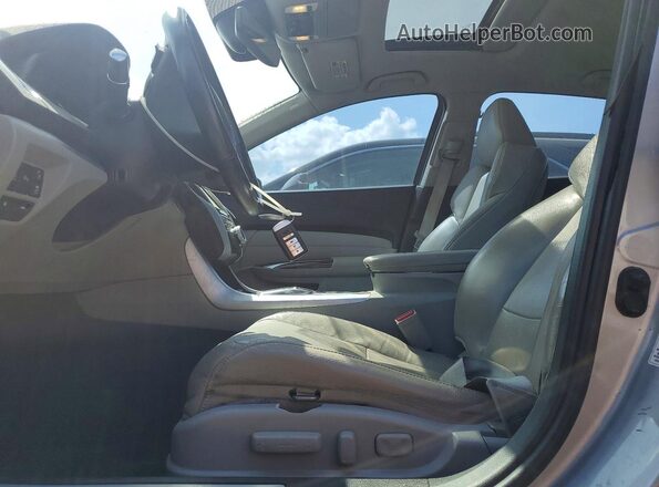 19UUB3F79HA002192 2017 ACURA TLX Серебряный Вид салона спереди