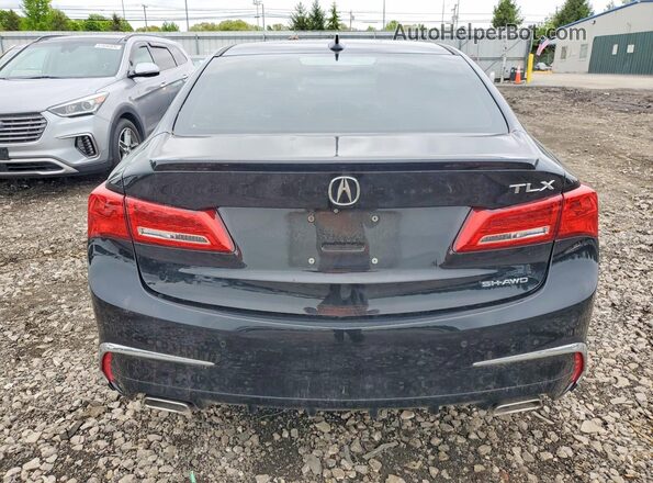 19UUB3F87KA002482 2019 ACURA TLX Черный Вид сзади