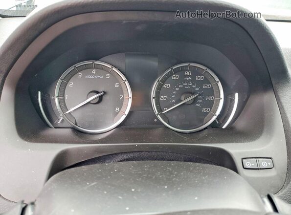 19UUB3F87KA002482 2019 ACURA TLX Черный Вид щитка приборов
