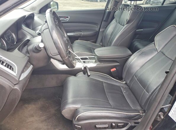 19UUB3F87KA002482 2019 ACURA TLX Черный Вид салона спереди