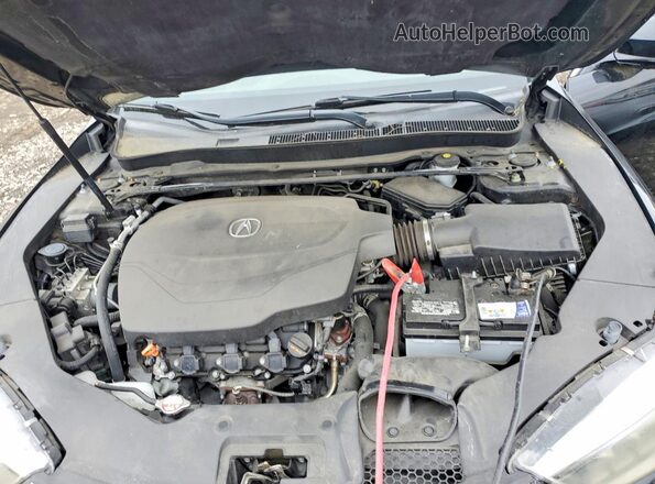 19UUB3F87KA002482 2019 ACURA TLX Черный Вид задней части салона