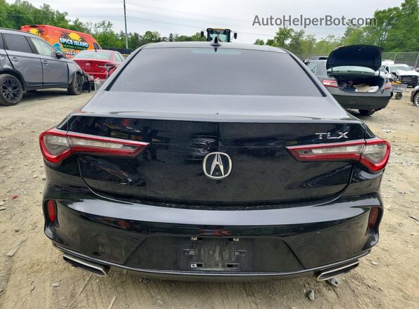 19UUB5F48MA007329 2021 ACURA TLX Black Vista trasera