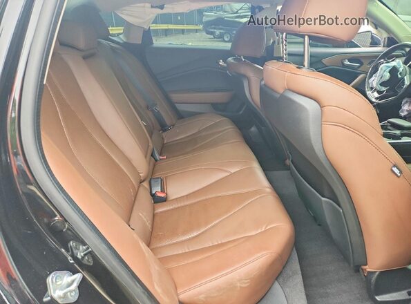 19UUB5F48MA007329 2021 ACURA TLX Black Vista de los asientos traseros