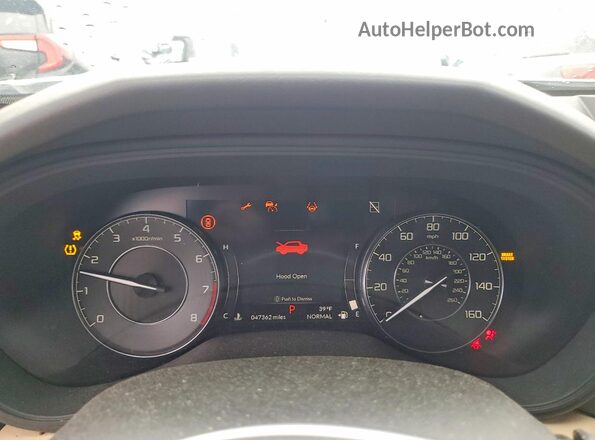 19UUB5F48MA010635 2021 ACURA TLX Белый Вид щитка приборов