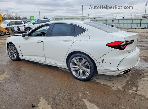 19UUB5F48MA010635 2021 ACURA TLX Белый Задняя левая четверть