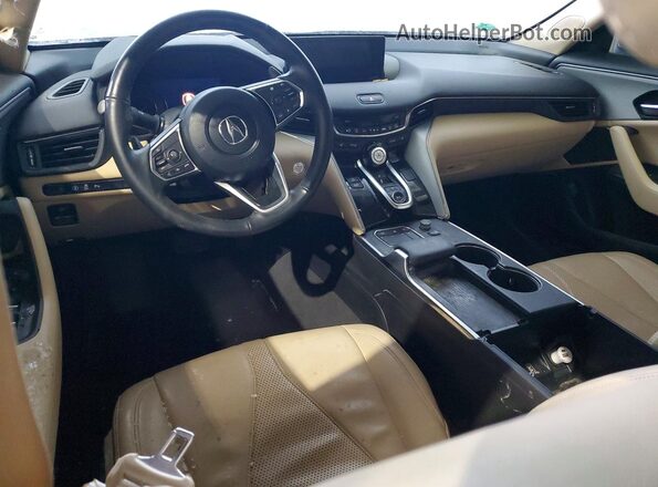 19UUB5F48MA010635 2021 ACURA TLX Белый Вид панели приборов