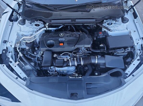 19UUB5F48PA005293 2023 ACURA TLX White Widok wnętrza z tyłu