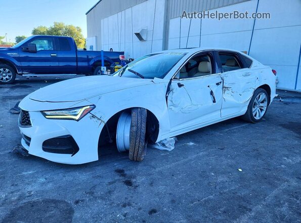 19UUB5F48PA005293 2023 ACURA TLX White Przód lewy