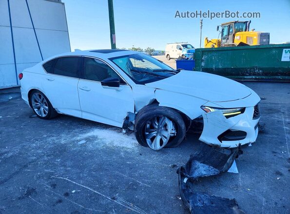 19UUB5F48PA005293 2023 ACURA TLX White Przód prawy