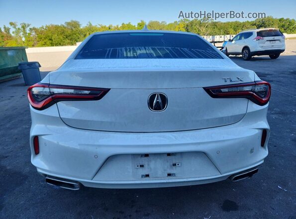 19UUB5F48PA005293 2023 ACURA TLX White Widok z tyłu
