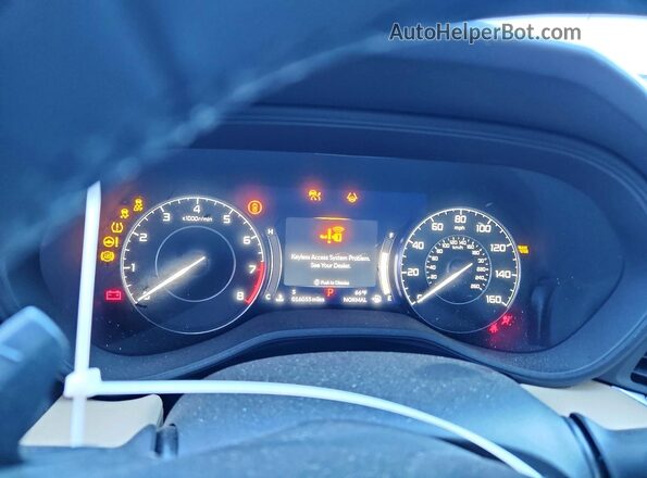 19UUB5F48PA005293 2023 ACURA TLX White Widok zestawu wskaźników