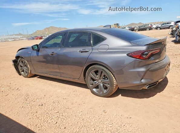 19UUB5F52MA014785 2021 ACURA TLX Серый Задняя левая четверть