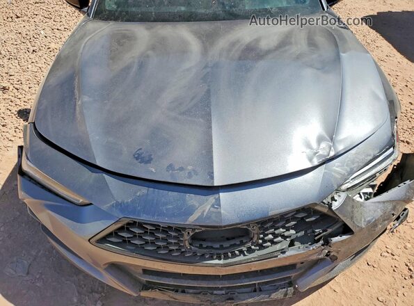 19UUB5F52MA014785 2021 ACURA TLX Серый Вид задней части салона