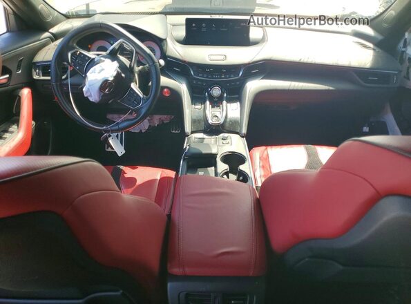 19UUB5F56NA003144 2022 ACURA TLX White Widok deski rozdzielczej
