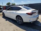 2022 Acura Tlx Tech A White vin: 19UUB5F56NA003144