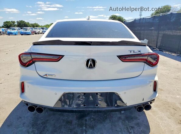 19UUB5F56NA003144 2022 ACURA TLX White Widok z tyłu