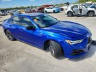 2021 Acura Tlx Tech A Синий vin: 19UUB5F57MA017293