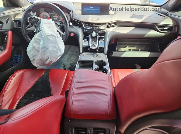 19UUB5F57MA017293 2021 ACURA TLX Синий Вид панели приборов