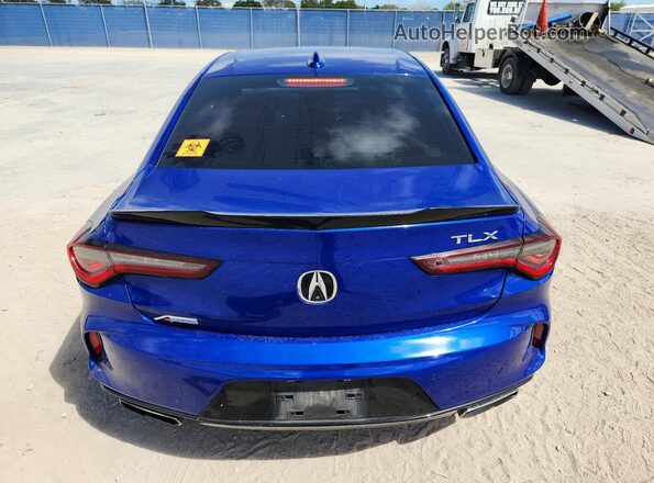 19UUB5F57MA017293 2021 ACURA TLX Синий Вид сзади