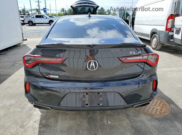 19UUB5F59PA004422 2023 ACURA TLX Black Widok z tyłu