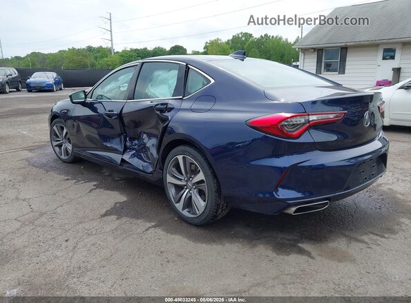 19UUB5F6XMA012193 2021 ACURA TLX Blue Tył lewy