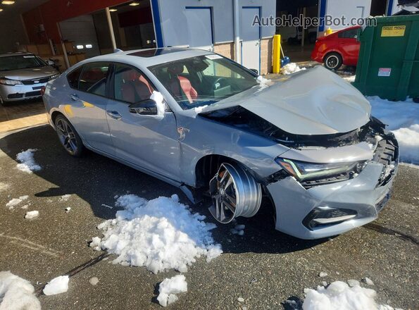 19UUB6F52RA001998 2024 ACURA TLX Gray წინა მარჯვენა