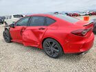 2021 Acura Tlx Tech A Red vin: 19UUB6F55MA008047